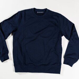 Everlane Uniform Men's Navy Blue Sweatshirt
